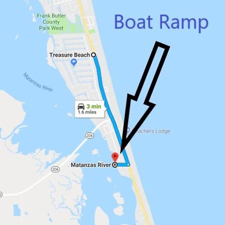 Canal Home Dock Walk To Beach Kayaks Sup Fishing St. Augustine Exterior photo