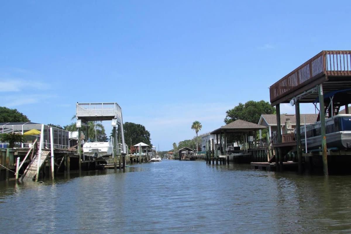 Canal Home Dock Walk To Beach Kayaks Sup Fishing St. Augustine Exterior photo