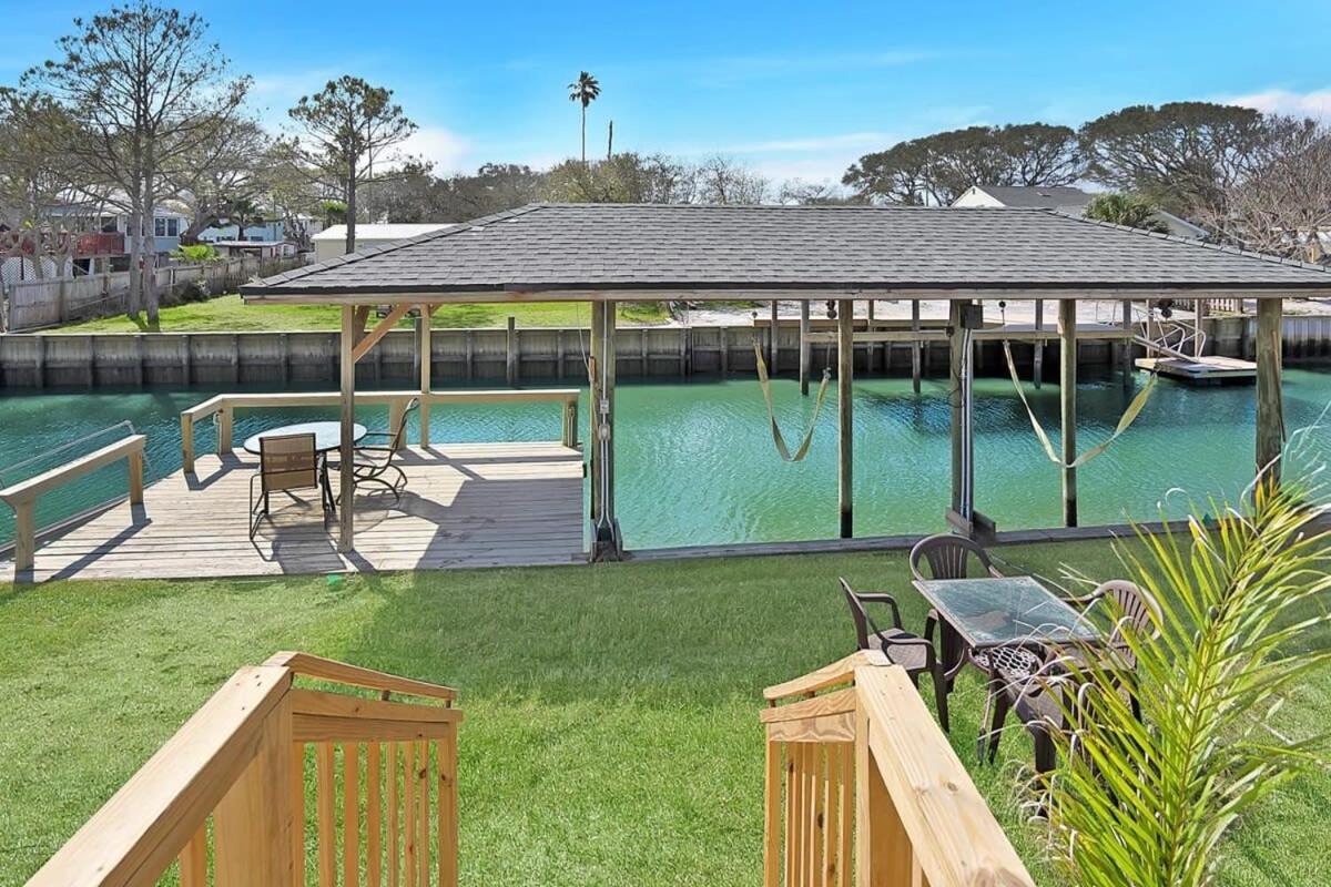 Canal Home Dock Walk To Beach Kayaks Sup Fishing St. Augustine Exterior photo